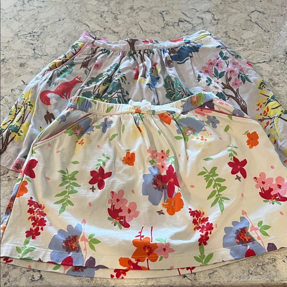 Hanna Andersson and Mini Boden Kids Skirt Set - Multicolor. Size 5